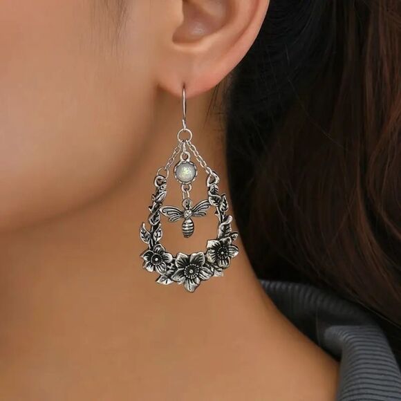 Boho dangle  earrings S277 - Picture 2 of 5